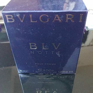 ブルガリ(BVLGARI)の希少ブルガリブルー 40ml NOTTE☆(ユニセックス)