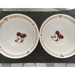 ディズニー(Disney)の⭐️新品未使用⭐️ディズニーリゾート　ミッキーラーメン鉢　どんぶり　皿(食器)