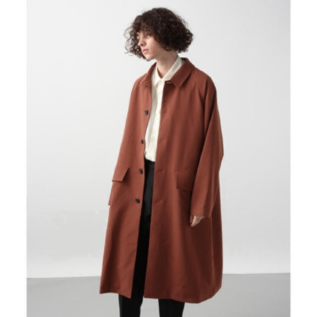 美品 HARE 18AW BIGステンカラーコート