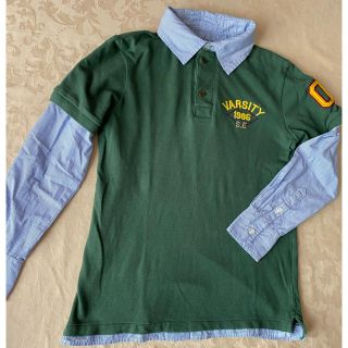 ギャップキッズ(GAP Kids)のGapKids  長袖ポロシャツ　160cm(Tシャツ/カットソー)