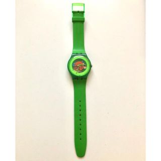 スウォッチ(swatch)の【swatch】腕時計◇スケルトン◇グリーン(腕時計(アナログ))