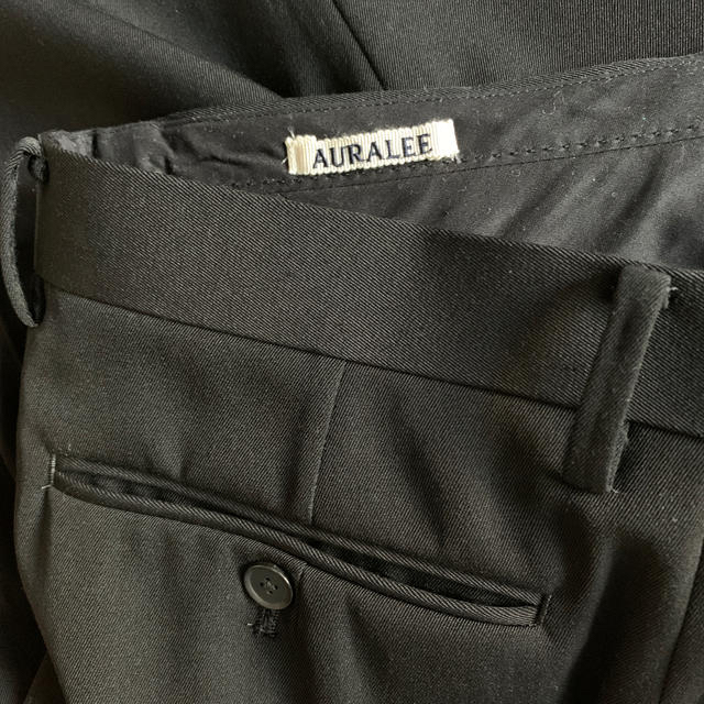 auralee wool max gabardine slacks 20AW | www.smartbox.com.sg