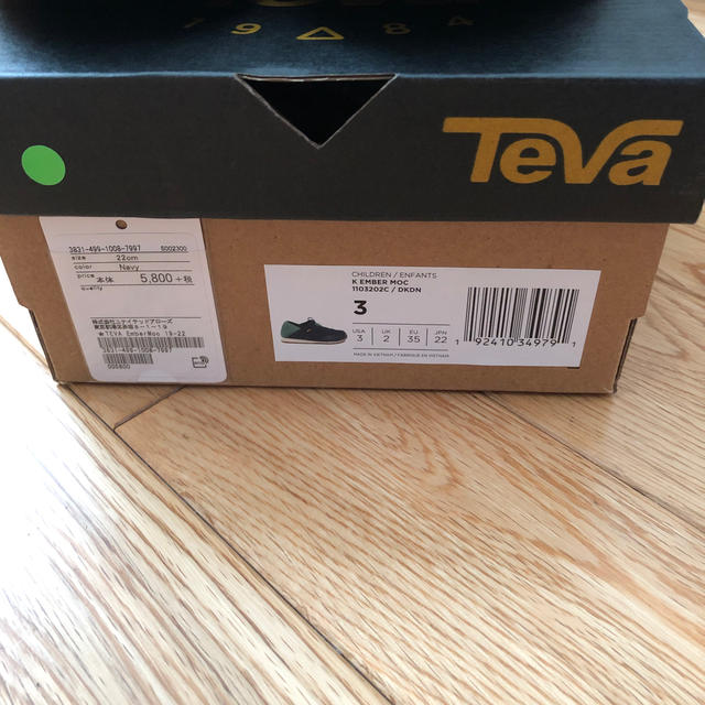 Teva(テバ)のTeva シューズ　22 キッズ/ベビー/マタニティのキッズ靴/シューズ(15cm~)(アウトドアシューズ)の商品写真
