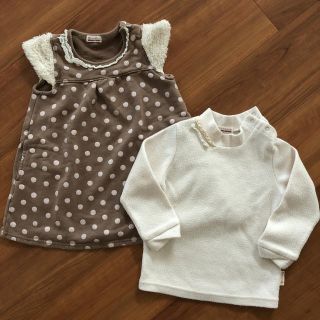 ブランシェス(Branshes)のブランシェス アンサンブル トップス チュニック  95cm(Tシャツ/カットソー)