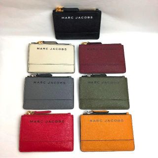 マークジェイコブス(MARC JACOBS)のるうな様専用　マークジェイコブス ブラック カードケース IDパス☆定期入にも！(名刺入れ/定期入れ)