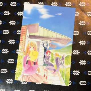 ✨中村明日美子20年展 ポストカード：「彼の住むイリューダ」扉(少女漫画)