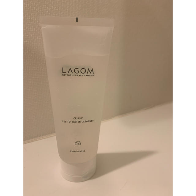 LAGOM(ラーゴム)の【ハレルヤ様専用】LAGOM ジェルトゥウォーター クレンザー　朝洗顔 コスメ/美容のスキンケア/基礎化粧品(クレンジング/メイク落とし)の商品写真