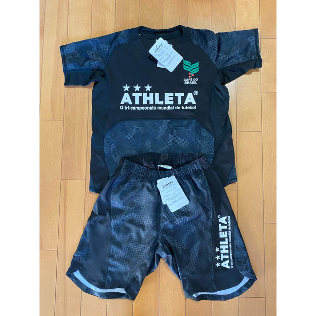 ATHLETA(アスレタ)のアスレタ　サッカーウェア　上下　140 スポーツ/アウトドアのサッカー/フットサル(ウェア)の商品写真