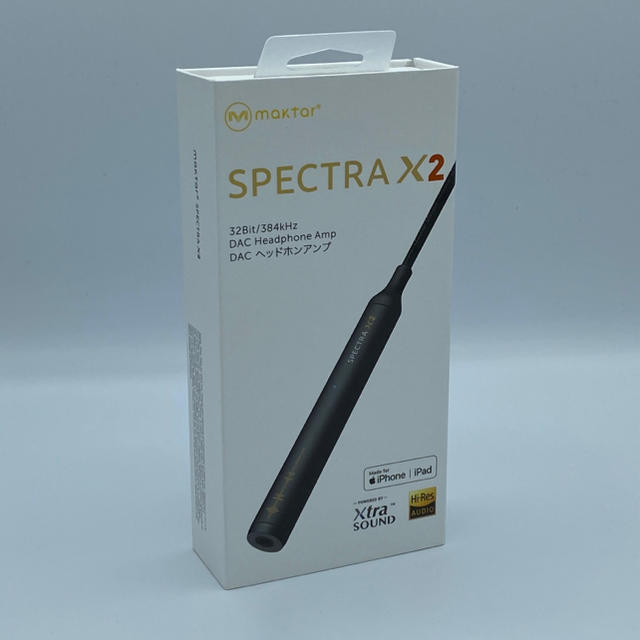 Maktar Spectra X2 for iPhone 高音質DAC スマホ/家電/カメラのオーディオ機器(その他)の商品写真