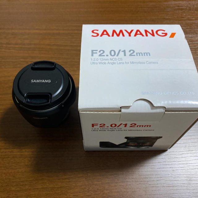 最終値下げ　Samyang f2.0/12mm シルバー　Xマウント