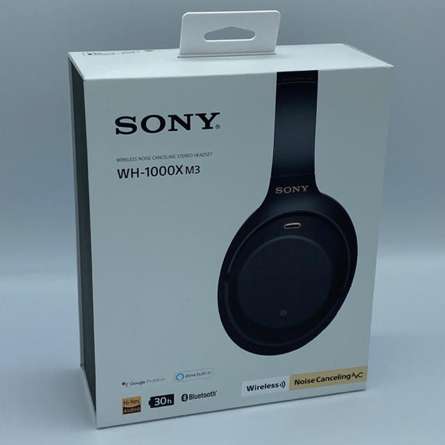 SONY WH-1000XM3 ワイヤレス ノイズキャンセリングヘッドフォン