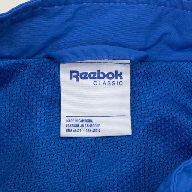 Reebok(リーボック)のReebok(UK)ナイロンアスレチックジャケット メンズのジャケット/アウター(ナイロンジャケット)の商品写真