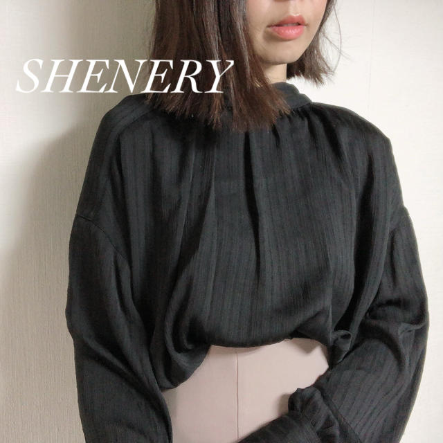 UNITED ARROWS(ユナイテッドアローズ)の今季¥12100【SHENERY】2wayシャツブラウス ボウタイブラウス レディースのトップス(シャツ/ブラウス(長袖/七分))の商品写真