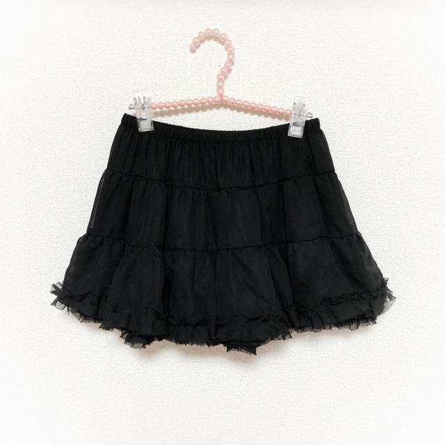 チュールスカート レディースのスカート(ミニスカート)の商品写真