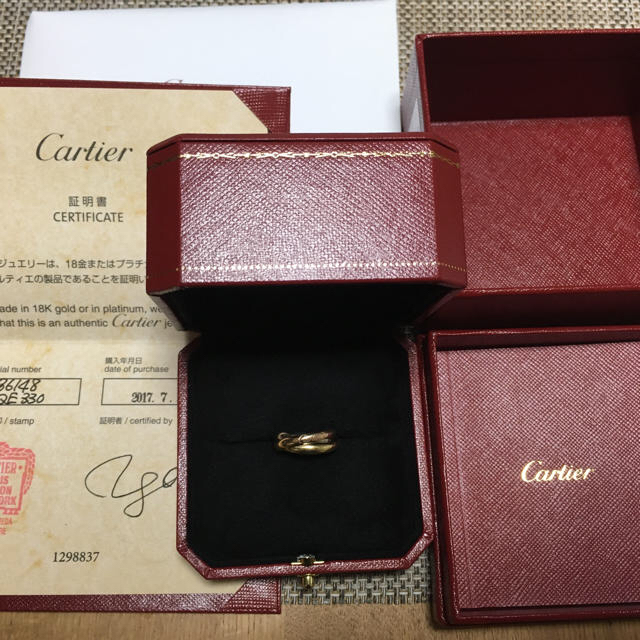 Cartier(カルティエ)のカルティエ　トリニティリング　Cartier 48   レディースのアクセサリー(リング(指輪))の商品写真