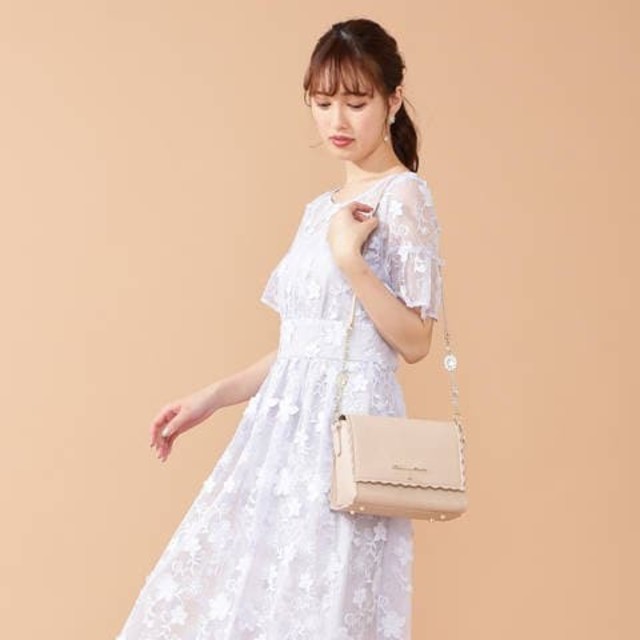 JILL by JILLSTUART(ジルバイジルスチュアート)の【最終値下げ】 ジル バイ ジルスチュアート ジュエルリボンポシェット バッグ レディースのバッグ(ショルダーバッグ)の商品写真