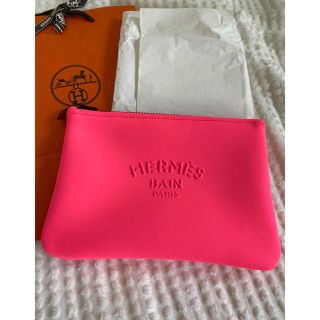 エルメス(Hermes)の★ピンクブーケ様専用★HERMES ネオバン エルメス★バブルガム★新品未使用★(ポーチ)