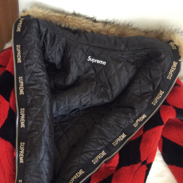Supreme(シュプリーム)のSupreme diamond faux fur ジャケット L メンズのジャケット/アウター(その他)の商品写真