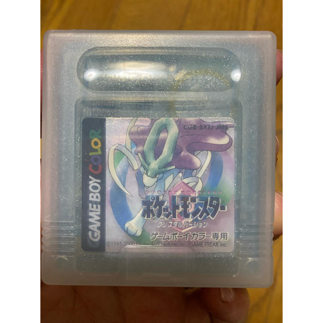 ゲームボーイカラーソフト ポケットモンスター クリスタルバージョン