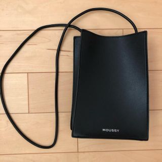 ブラックバイマウジー(BLACK by moussy)のmoussy マウジー　スクエアショルダーバッグ(ショルダーバッグ)