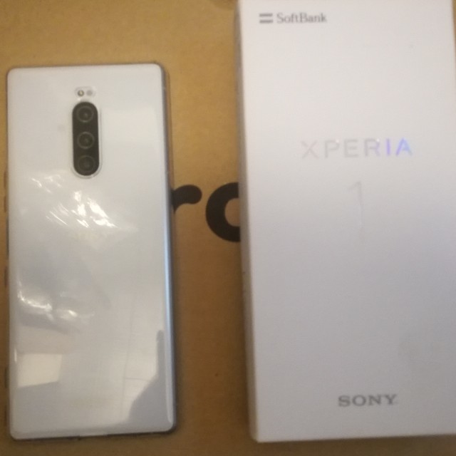 Xperia1 本体 ホワイト SIMロック解除済