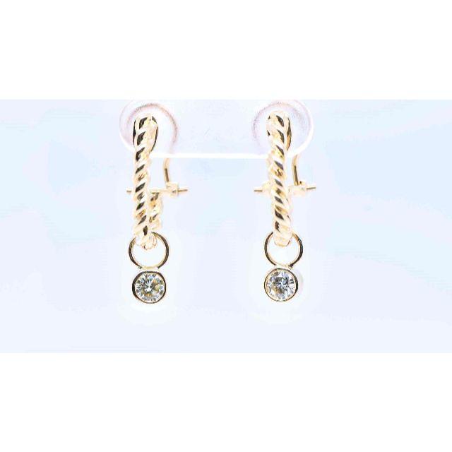 アクセサリーダイヤモンド ピアス イヤリング K18/ 0.40 cts