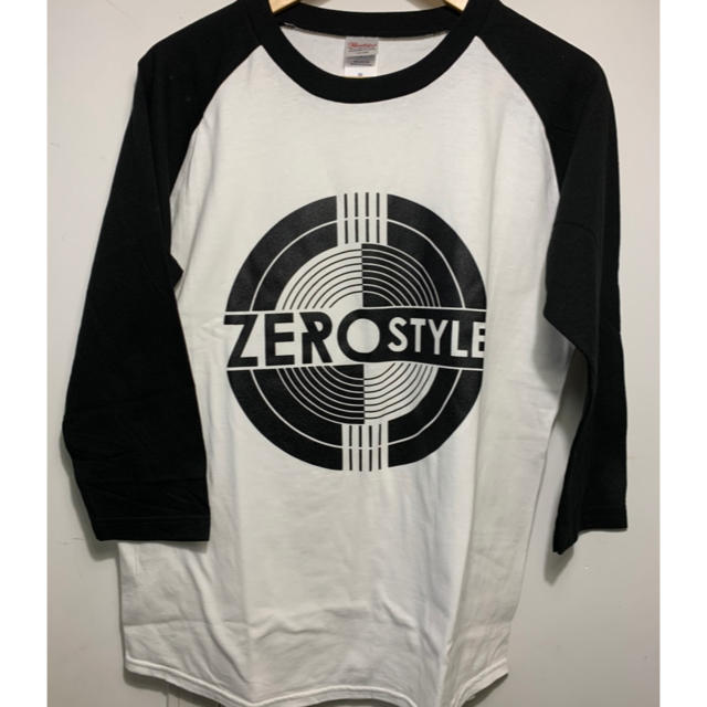 ZEROSTYLEベースボールロングTシャツ ブラック L メンズのトップス(Tシャツ/カットソー(七分/長袖))の商品写真