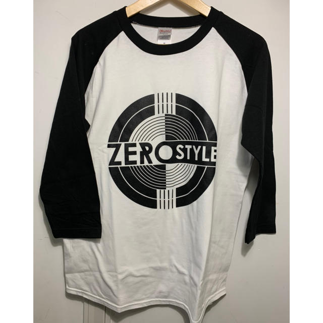 ZEROSTYLEベースボールロングTシャツ ブラック L メンズのトップス(Tシャツ/カットソー(七分/長袖))の商品写真