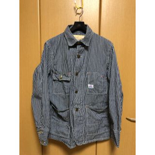 ザリアルマッコイズ(THE REAL McCOY'S)のジョーマッコイ 8HOUR UNION ランダム ヒッコリー カバーオール 38(カバーオール)