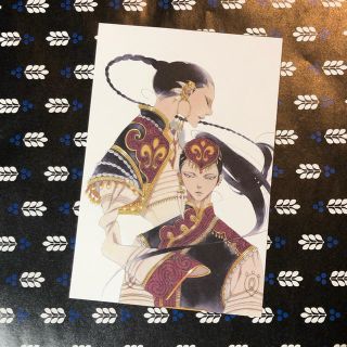 ✨中村明日美子20年展 ポストカード：「王国物語」2巻 カバーイラスト(青年漫画)