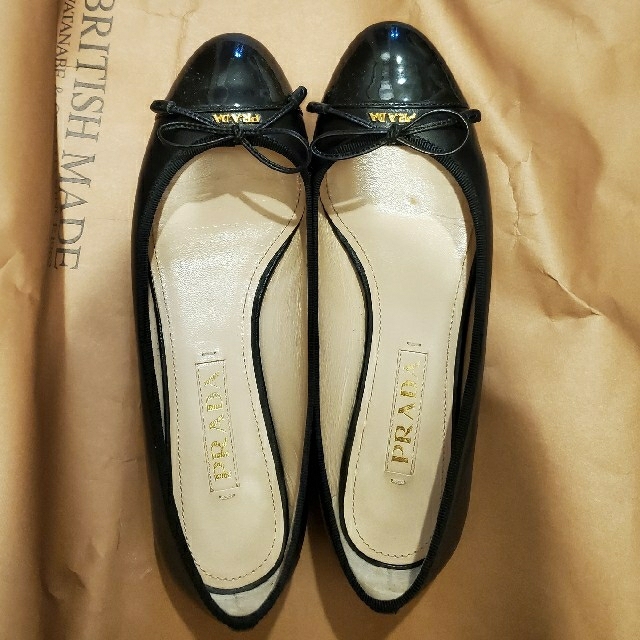 PRADA　バレエシューズ