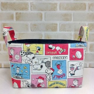 スヌーピー(SNOOPY)の⭐️ 布バスケット(中) ⭐️ スヌーピー&デニム(雑貨)