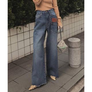 アメリヴィンテージ(Ameri VINTAGE)のAmeri VINTAGE OVERLAP FAKE DENIM(デニム/ジーンズ)