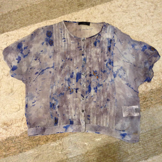 DIESEL(ディーゼル)のDIESEL レーヨン シャツ トップス レディースのトップス(シャツ/ブラウス(半袖/袖なし))の商品写真