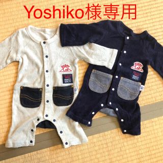 リー(Lee)のYoshiko⭐︎様専用　Lee ロンパース　2枚セット　50〜60 双子(ロンパース)