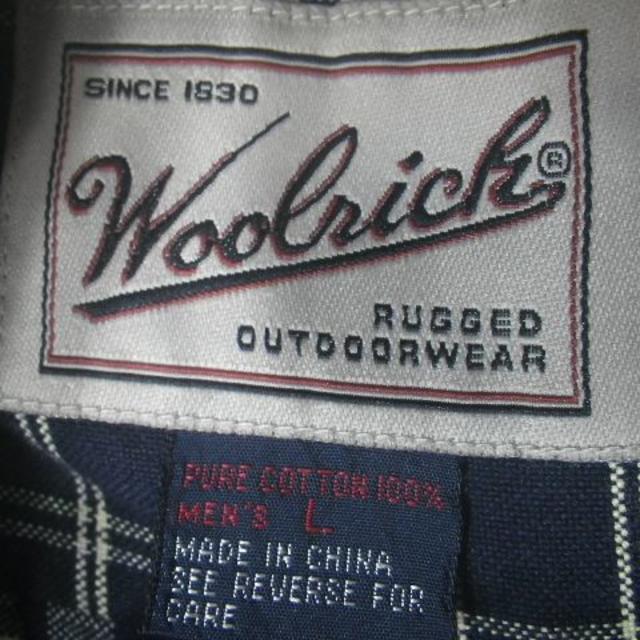 WOOLRICH(ウールリッチ)の7106　WoolRich 　長袖　チェック　ボタンダウン　シャツ　ビンテージ メンズのトップス(シャツ)の商品写真