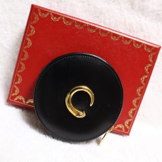 カルティエ(Cartier)の【正規品】美品 カルティエ 小銭入れ レザー コイン(コインケース/小銭入れ)