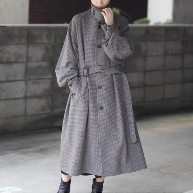 stein 19aw OVER SLEEVE INVESTIGATED COAT