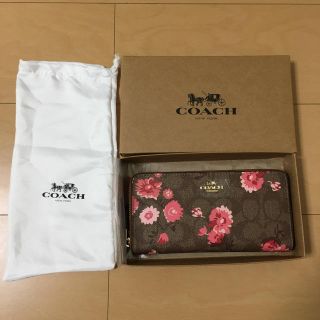 コーチ(COACH)のCOACH 長財布 フローラル(財布)