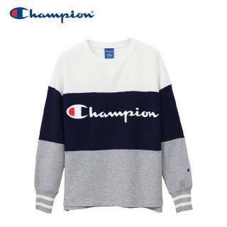 チャンピオン(Champion)の新品 L champion crew sweat big tee(トレーナー/スウェット)