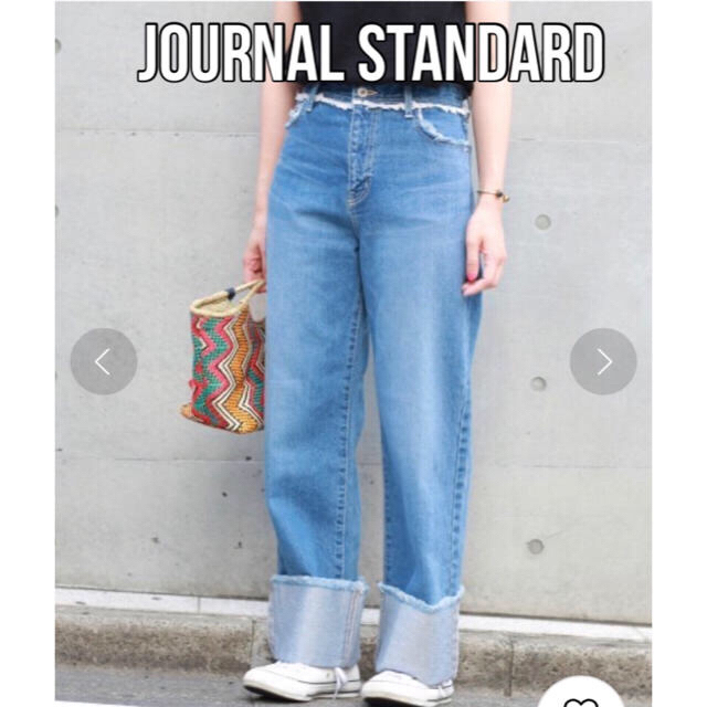 JOURNAL STANDARD(ジャーナルスタンダード)のジャーナルスタンダード　カットオフデニム レディースのパンツ(デニム/ジーンズ)の商品写真