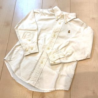 ラルフローレン(Ralph Lauren)のラルフローレン ❤️ホワイト　シャツ　90(ブラウス)