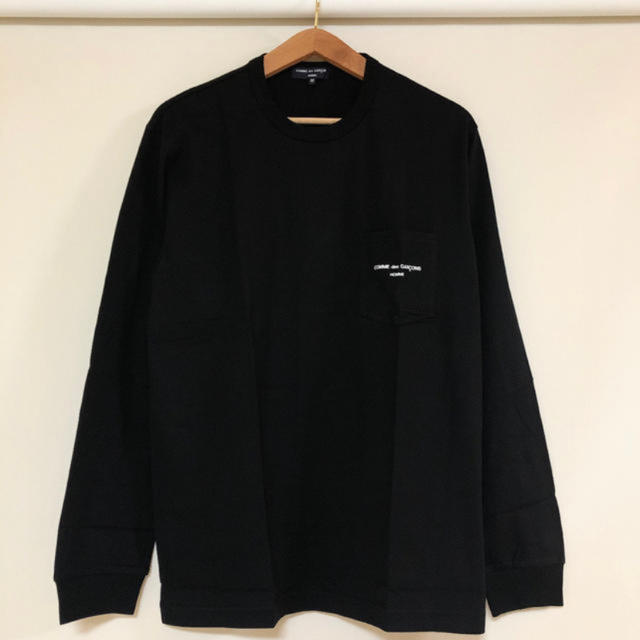 COMME des GARCONS(コムデギャルソン)のCOMME des GARCONS HOMME ロンT カットソー 長袖 ロゴ メンズのトップス(Tシャツ/カットソー(七分/長袖))の商品写真