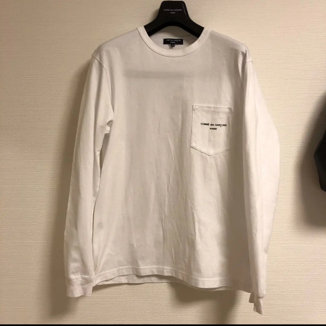 COMME des GARÇONS トカゲ柄プリント 長袖Tシャツ