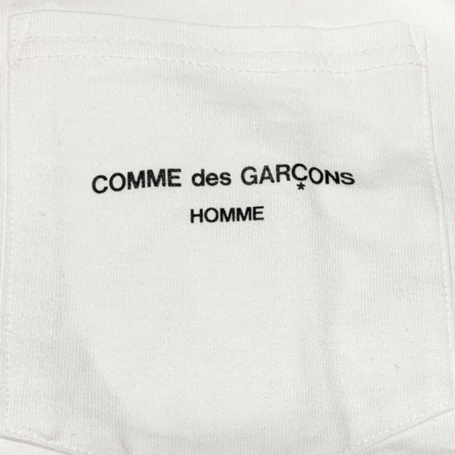 COMME des GARCONS(コムデギャルソン)のCOMME des GARCONS HOMME ロンT カットソー 長袖 ロゴ メンズのトップス(Tシャツ/カットソー(七分/長袖))の商品写真