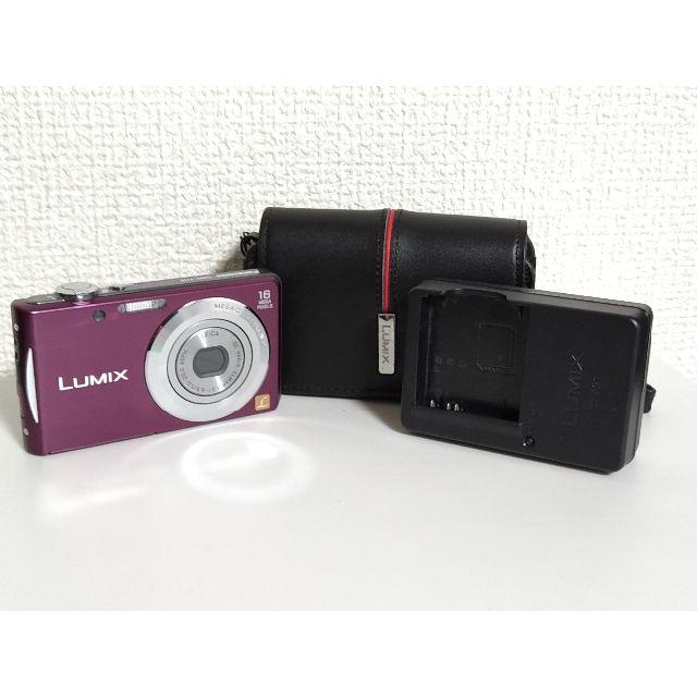 Panasonic(パナソニック)のPanasonic デジタルカメラ LUMIX DMC-FH5 バイオレット  スマホ/家電/カメラのカメラ(コンパクトデジタルカメラ)の商品写真