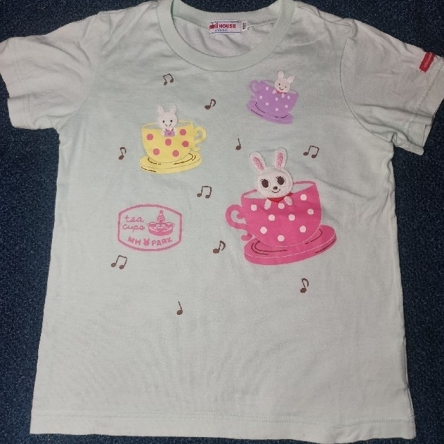 mikihouse(ミキハウス)のミキハウス Tシャツ 110 キッズ/ベビー/マタニティのキッズ服女の子用(90cm~)(Tシャツ/カットソー)の商品写真