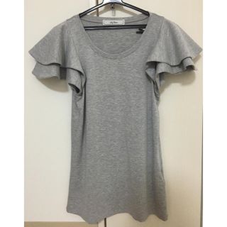 リリーブラウン(Lily Brown)のLily Brown グレーTシャツ(Tシャツ(半袖/袖なし))