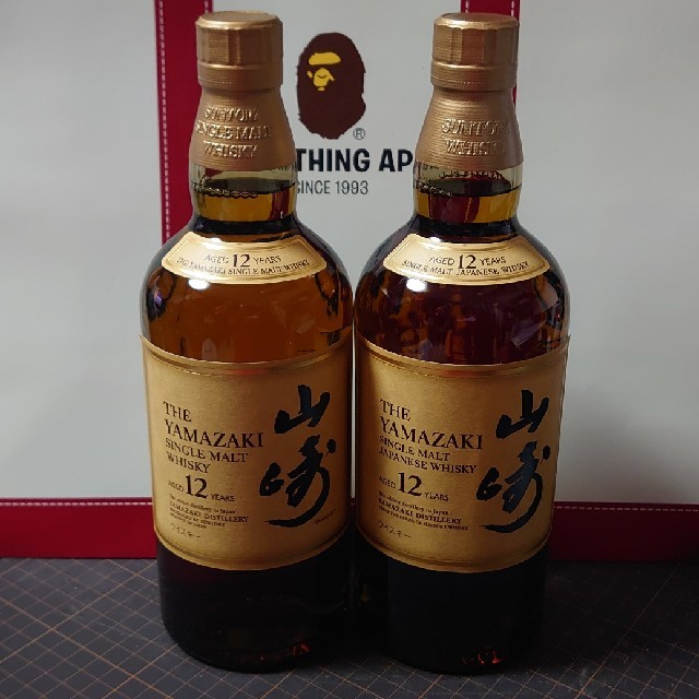 サントリー 山崎12年 700ml 2本セット ○日本正規品○ 17760円引き www
