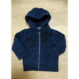 トミーヒルフィガー(TOMMY HILFIGER)のパーカー　80サイズ　ネイビー　トミーヒルフィガー(ジャケット/コート)